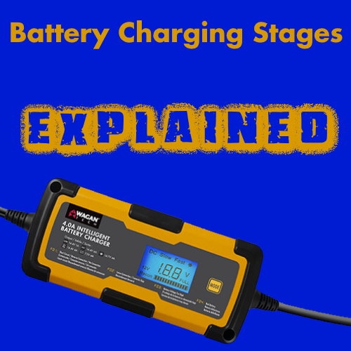 The Battery Charging Stages - Defined. What are 3-stage, 6-stage, & 9-stage battery chargers? Let's find out!